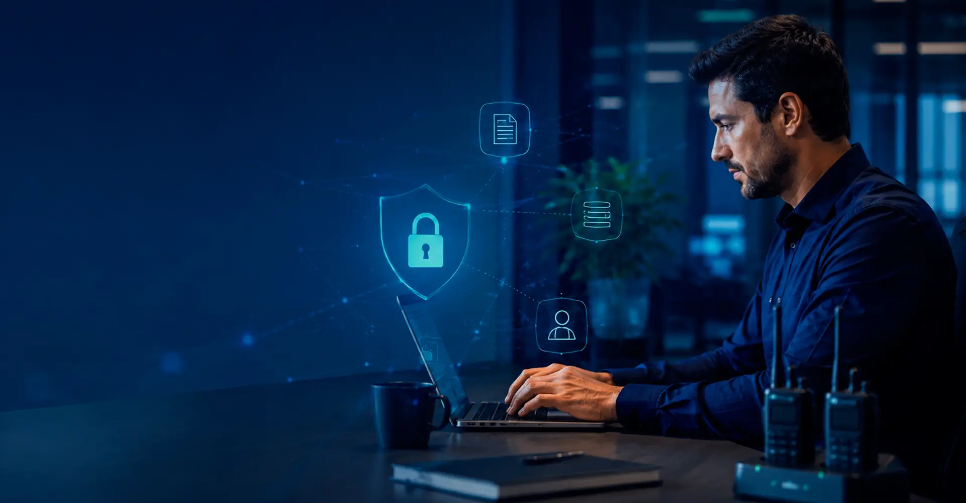 Atendimento da Datron Tecnologia